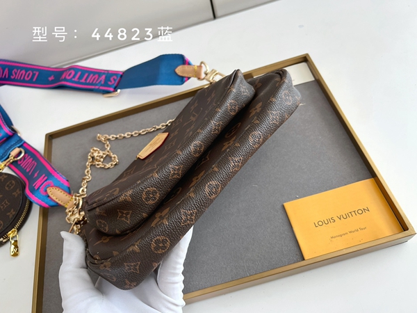 ルイヴィトンバッグ素材ディテール